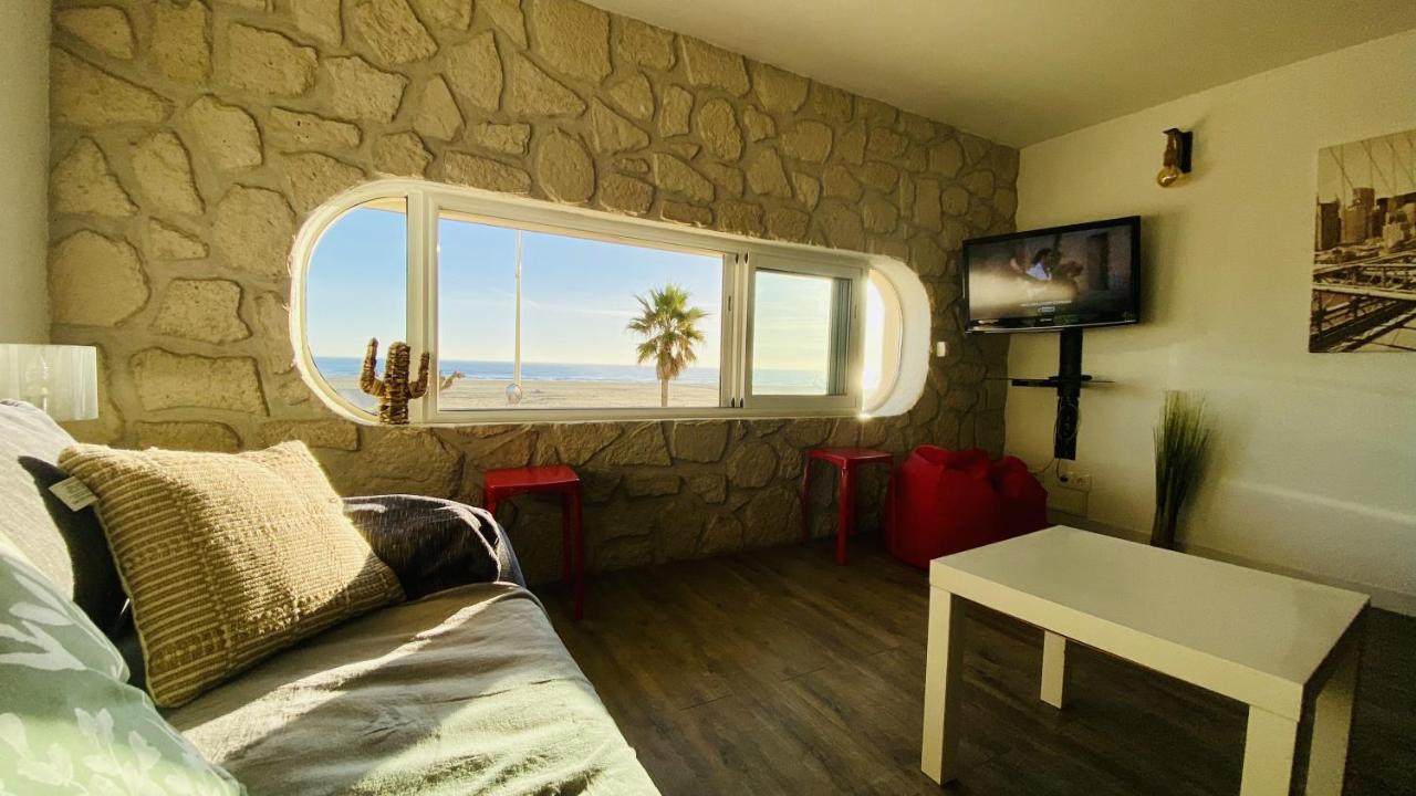 "Mediterranee" Salon Vue Mer Au Coeur De La Ville 10M De La Plage กาเนต์-อ็อง-รูสซียง ภายนอก รูปภาพ