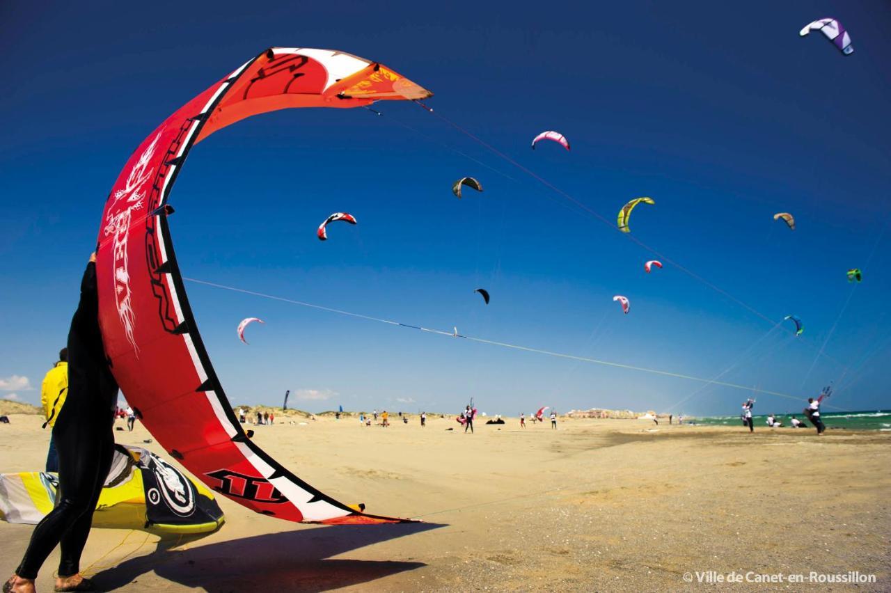 "Mediterranee" Salon Vue Mer Au Coeur De La Ville 10M De La Plage กาเนต์-อ็อง-รูสซียง ภายนอก รูปภาพ
