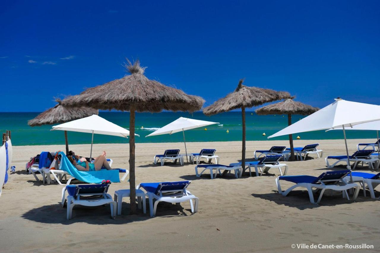 "Mediterranee" Salon Vue Mer Au Coeur De La Ville 10M De La Plage กาเนต์-อ็อง-รูสซียง ภายนอก รูปภาพ