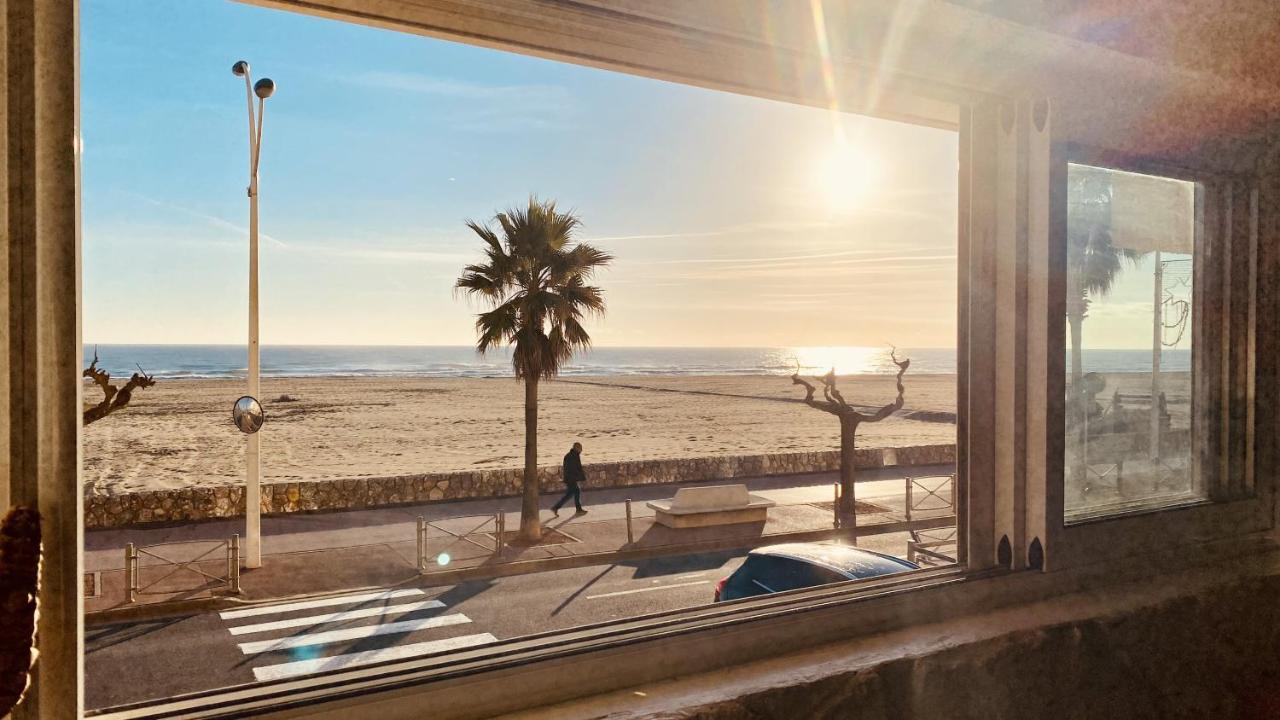 "Mediterranee" Salon Vue Mer Au Coeur De La Ville 10M De La Plage กาเนต์-อ็อง-รูสซียง ภายนอก รูปภาพ